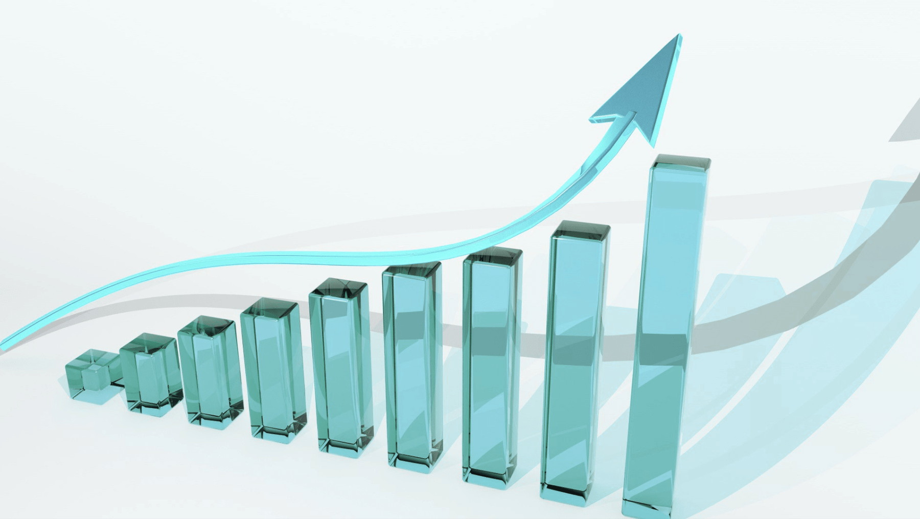 BAR GRAPH going up